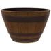 13â€³ Woodford Barrel Planter 5-Pack Darkened Oak