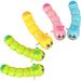 15 Pcs Winding Caterpillar Decor Creative Crawling Toys Novelty Animal Christmas up for Kids Childrens Table Baby