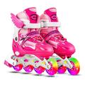 Walmeck Roller skates Outdoor Fitness Inline Adjustable Inline Up Wheels Kids Indoor Inline Up Wheels SIUKE Inline Adjustable Indoor Outdoor Fitness Outdoor Fun Roller Fun Roller Men Roller Men Women