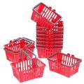 12 Pcs Simulated Food and Toy Shopping Basket Baby Models Mini Kids Storage Child