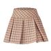 Women Poodle Skirts Women S Pleated Skirt With Comfy Casual Stretchy Band Plaid Sports Skirt Outdoor Running Tennis Pleated Skirt Tennis Skirts For Woman