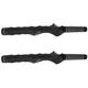 2 Pcs Golf Accessories Golf Club Grips Golf Grip Comfortable Grip Golf Tool Portable Golfing Club Grip Golf Hand Grip Club Swing Stick (black Suitable for Diameter 14.73mm) Non-slip Golf Rubber