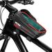 WILD MAN Bicycle bag Mount Frame Below Waterproof Top Tube della bicicletta Borsa del Top Tube Mount Bike Waterproof Top Frame Below 6.8 Tube Mount Frame supporto del del bicicletta Adatto a