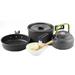 Ozmmyan Outdoor Camping Set Pot Teapot Combination 2-3 Person Set Pot Kitchen Accessories Clearance