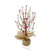 Valentine s Day Clearance! Lksixu Valentine s Day Decor Artificial Flower Decoration Artificial Love Heart Berry Stakes Imulated Love Berry Wooden Stakes Wedding Decoration Artificial Love Berry