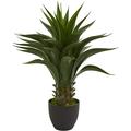 Nearly Natural 28â€� Agave Artificial Plant Green