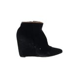 Cole Haan Ankle Boots: Black Solid Shoes - Women's Size 8 - Almond Toe