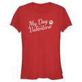 Women's Mad Engine Red A Dog's Purpose Valentine's Day T-Shirt