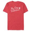 Men's Mad Engine Heather Red A Dog's Purpose Valentine's Day T-Shirt