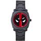 Marvel Deadpool Matte Black Stainless Steel Bracelet Watch