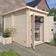 8x6 The Silva Log Cabins - 19mm Log Cabin - 0% Finance - Buy Now Pay Later - Tiger Sheds