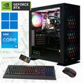 GAMEMAX Gaming-PC "Onyx II 7173" Computer Gr. Microsoft Windows 11 Home (64 Bit), 16 GB RAM 1000 GB SSD, schwarz Gaming PCs