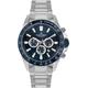 Chronograph JACQUES LEMANS "Liverpool, 1-2140F" Armbanduhren blau (silberfarben) Herren Quarzuhren