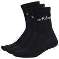 adidas - Cushioned Linear Crew 3-Pack - Sports socks size L - EU: 43-45, black