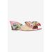 Women's Milena Sandal by J. Renee in Natural Pink Green (Size 11 M)