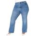 Plus Size Women's The Flare Jean by ELOQUII in Medium Wash Denim (Size 14)