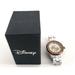 Disney Accessories | Disney's Mickey Mouse Women's Enamel Rose Gold Bezel Watch, White Bracelet Iob | Color: Pink/White | Size: Os