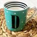 Kate Spade Dining | Kate Spade Lenox To The Letter "D" Initial Coffee Cup Mug | Color: Blue/Green | Size: Os