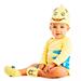 Disney Costumes | Disney Baby Flounder Costume, 3-6 Months | Color: Blue/Yellow | Size: 3-6 Months