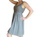 J. Crew Dresses | J.Crew Heidi Dress Dove Gray Dress Wedding Knee Length Flowing Sleeveless Size 6 | Color: Gray | Size: 6p