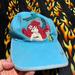 Disney Accessories | Disney Parks Ariel Flounder Mermaid Cap Hat Embroidered Sequin Youth Disneyland | Color: Blue | Size: Osg