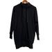 Athleta Dresses | Athleta Medium Cozy Karma Sweatshirt Dress 1/4 Zip Black With Pockets | Color: Black | Size: M