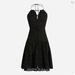 J. Crew Dresses | J Crew Black Eyelet Lace Mini Dress | Color: Black | Size: 12