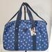 Disney Bags | Bioworld Disney Minnie Mouse Rolling Duffel Bag | Color: Blue/White | Size: Os