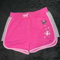 Disney Bottoms | Disney Minnie Mouse Girls Shorts Athletic Elastic Stretch Pink Glitter Summer | Color: Pink | Size: 10g