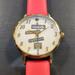 Kate Spade Accessories | (#300) Kate Spade Quartz Analog Metro Clocktower Leather Ladies Watch | Color: Gray/Pink | Size: Os