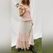 Free People Dresses | Nwt Free People Coralie Embroidered Tiered Maxi Dress In Ivory And Pink Size Xs | Color: Cream/Pink | Size: Xs