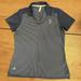 Adidas Tops | Adidas Golf Shirt Women's Medium Blue Polo Striped Tpc San Antonio Casual Ladies | Color: Blue | Size: M