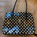 Kate Spade Bags | Kate Spade Polka Dot Tote Bag 11x14x4 | Color: Black/Cream | Size: Os
