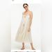 J. Crew Dresses | J Crew Tiered Ruffle Maxi Beach Dress | Color: Tan/White | Size: M