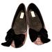 Kate Spade Shoes | Kate Spade Sussex Multi Glitter Flat With Velvet Bow S182235 Size 7 | Color: Black/Pink | Size: 7