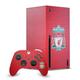 Head Case Designs Officially Licensed Liverpool Football Club Crest Red Mosaic Art Game Console Wrap and Game Controller Skin Bundle Compatible With Xbox Series X