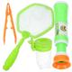 Vaguelly 5 Sets Insect Catching Kit Backyard Explorer Catcher Kit for Bug Kids Insect Catcher Bug Cage Bug Viewer Magnifier Bug Collection Kit Bug Catcher Toddler Outdoor Bug Net Plastic