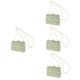 USHOBE 4pcs Hand Bag Shoulder Bag Tote Bags for Women Green Straw Bag Womens Crossbody Purse Crossbody Bag Straw Tote Storage Pouch Storage Bag Women Bag Dinner Bag Woven Western Style