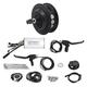 36V 500W Front Wheel Hub Motor Set 36V 500W Hub Motor Set Front Wheel Hub Motor Kit, KT900S Display Meter E Bike Conversion DIY Part Front Wheel Conversion Kit for 12G Wheel