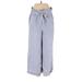 Cloth & Stone Casual Pants - High Rise: Blue Bottoms - Women's Size X-Small