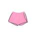 Adidas Athletic Shorts: Pink Print Activewear - Women's Size Medium