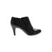 Vince Camuto Ankle Boots: Black Print Shoes - Women's Size 8 - Round Toe