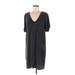 Dolan Casual Dress - Shift: Gray Dresses - Women's Size Medium