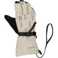 Scott Ultimate Premium Kids Snowmobile Gloves, grey-beige, Size M