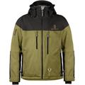 SCOTT Snow Flex Dryo Snowmobile Jacket, black-green, Size 2XL