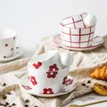 Tasse à café en céramique de style coréen tasse à thé tasse créative lait standardisation
