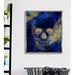 Mercer41 'Gold Skull' Floater Frame Graphic Art on Canvas Canvas | 24 H x 20 W x 1.5 D in | Wayfair MCRF2197 37522148