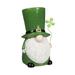 The Holiday Aisle® Hidenori Decorative Object in Black/Green/White | 9 H x 4.25 W x 4.25 D in | Wayfair 5A7586E125484260864F22194F4D7B20