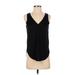 Banana Republic Sleeveless Blouse: Black Tops - Women's Size X-Small