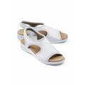 Avena Damen Sandalen Weiss noch offen: Muster